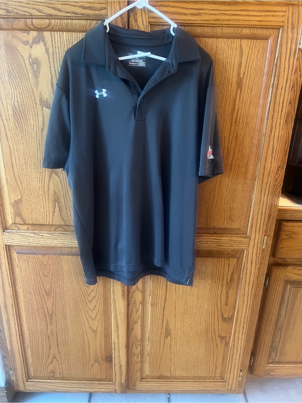 Under Armour Men's Black Coors Light Performance Polo Shirt